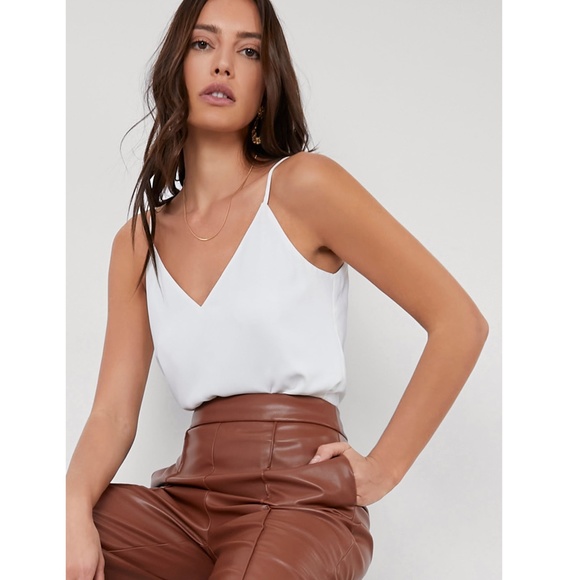 Black V-Neck Camisole Top - Picture 7 of 9